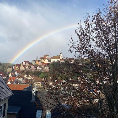 Retro Ferienwohnung Mit Schlossblick Im Nordschwarzwald Altensteig Zewnętrze zdjęcie