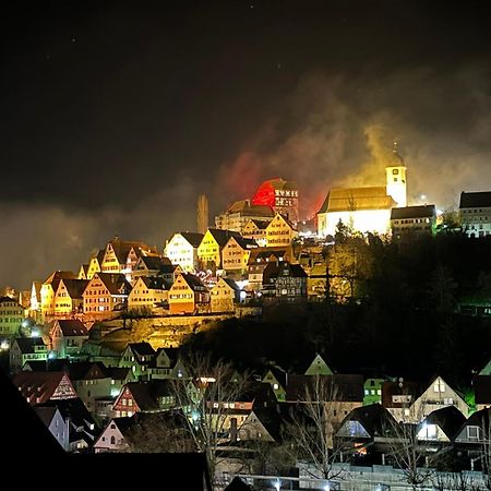 Retro Ferienwohnung Mit Schlossblick Im Nordschwarzwald Altensteig Zewnętrze zdjęcie