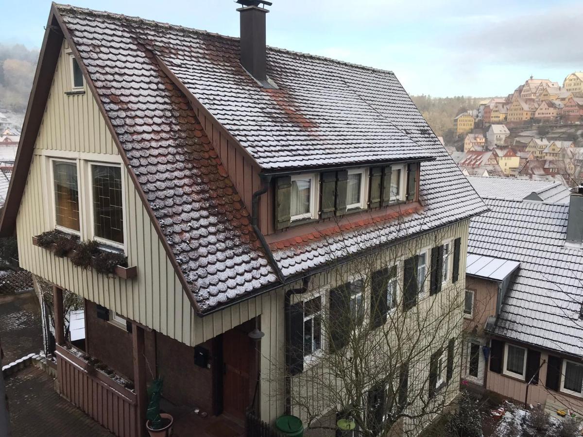 Retro Ferienwohnung Mit Schlossblick Im Nordschwarzwald Altensteig Zewnętrze zdjęcie