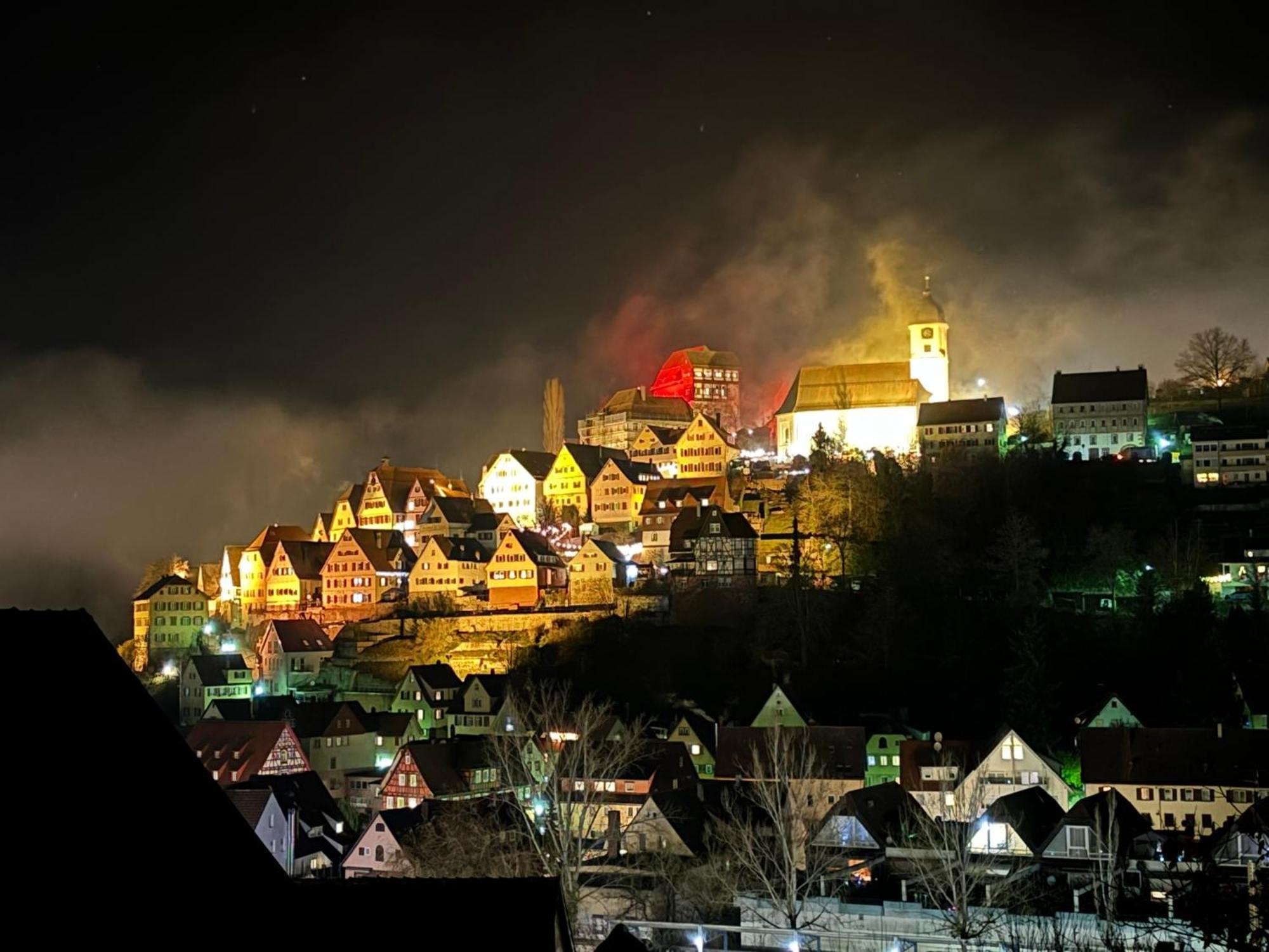 Retro Ferienwohnung Mit Schlossblick Im Nordschwarzwald Altensteig Zewnętrze zdjęcie